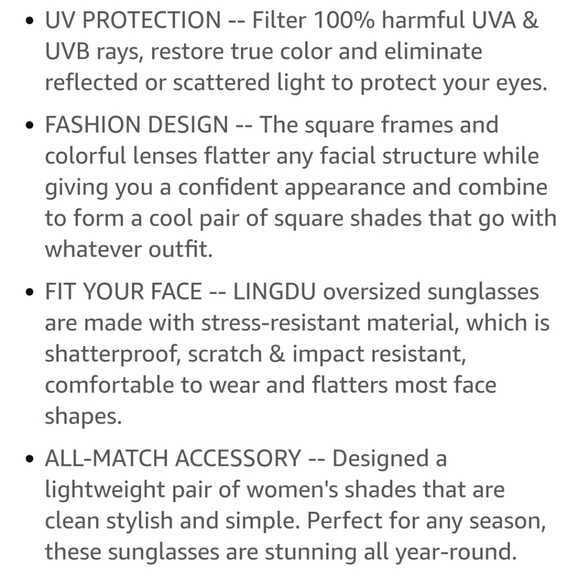 SQUARE COLORBLOCK ๐ SUNGLASSES - Picture 10 of 12